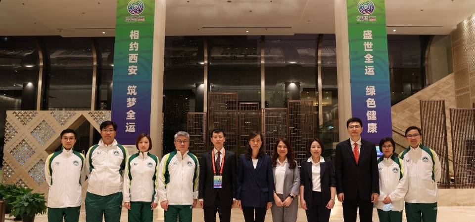 A Secretária para os Assuntos Sociais e Cultura liderou a delegação desportiva para participar na cerimónia de inauguração dos Jogos Nacionais