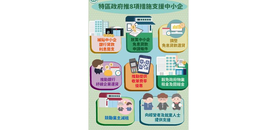 特区政府推8项措施支援中小企