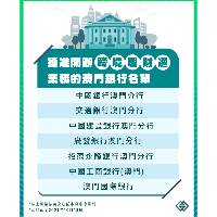 澳门银行明起可正式开办“跨境理财通”业务