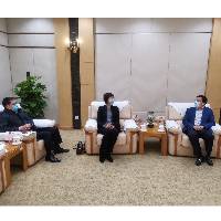 金融情报办公室主任拜访中国人民银行反洗钱局