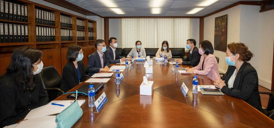 珠海市司法局拜訪法務局交流兩地法律服務合作