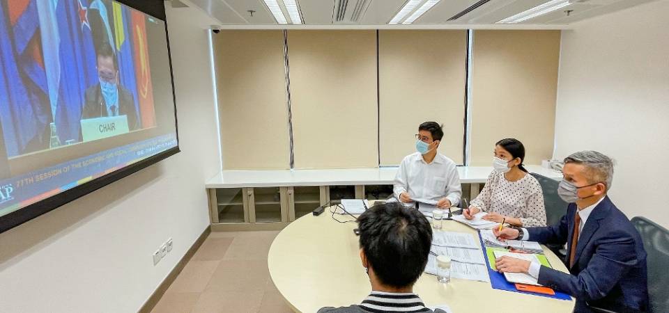 中國澳門參加“亞太經社會”第77屆會議