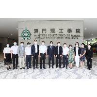 泉州市人民政府台港澳事務辦公室一行訪澳門理工學院促合作