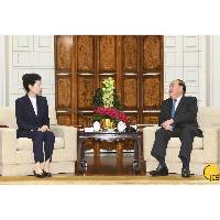 Chefe do Executivo tem encontro com a presidente do Conselho Chinês para a Promoção do Comércio Internacional