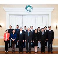 行政长官贺一诚会见浙江大学党委书记任少波