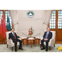 行政長官賀一誠衷心感謝中聯辦前主任傅自應對澳門的貢獻