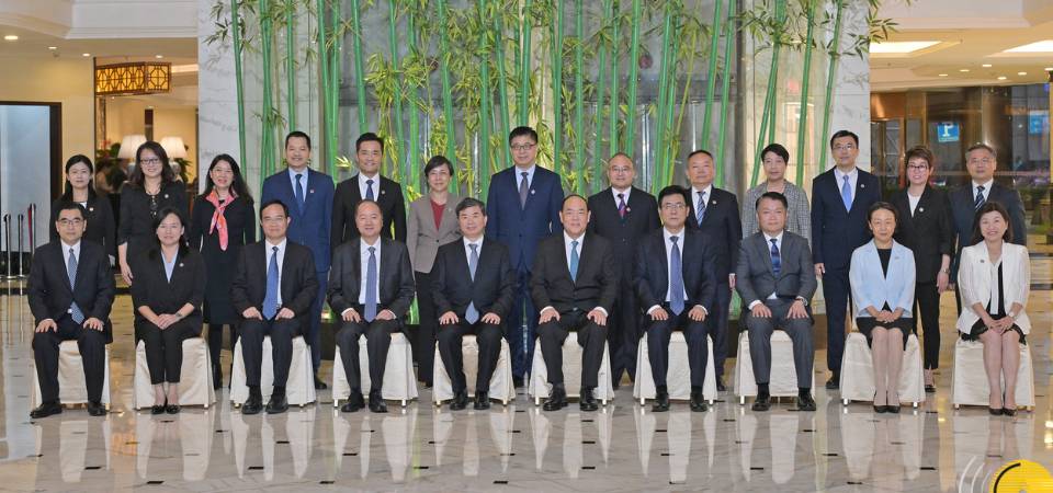 行政长官贺一诚与福建省领导进行闽澳高层会晤