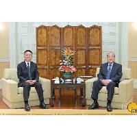 行政長官賀一誠會見國務院國資委黨委委員、副主任苟坪