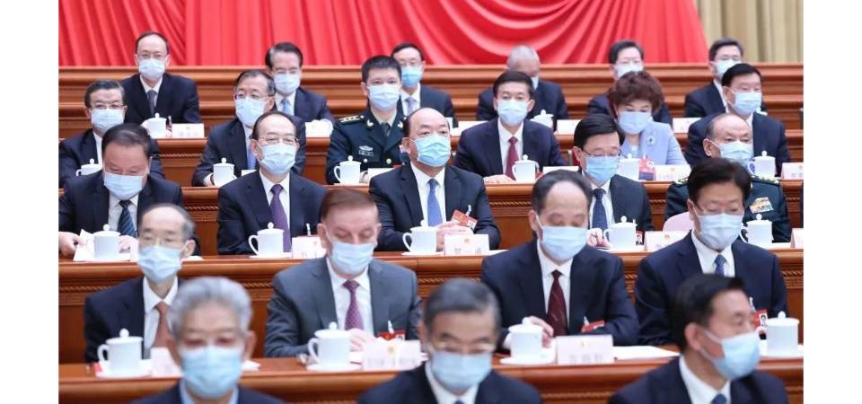 行政長官賀一誠在北京列席人大會議閉幕會