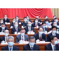 行政長官賀一誠在北京列席人大會議閉幕會