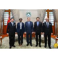 Chefe do Executivo reúne-se com a presidente da Confederação Empresarial da Comunidade dos Países de Língua Portuguesa