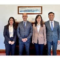 社会文化司欧阳瑜司长与葡萄牙卫生部曼努埃尔·皮萨罗部长会晤