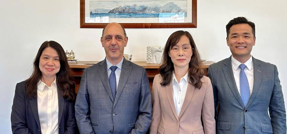社会文化司欧阳瑜司长与葡萄牙卫生部曼努埃尔·皮萨罗部长会晤