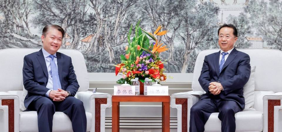 经济财政司司长李伟农与山东省领导会面冀进一步加强鲁澳互动交流合作