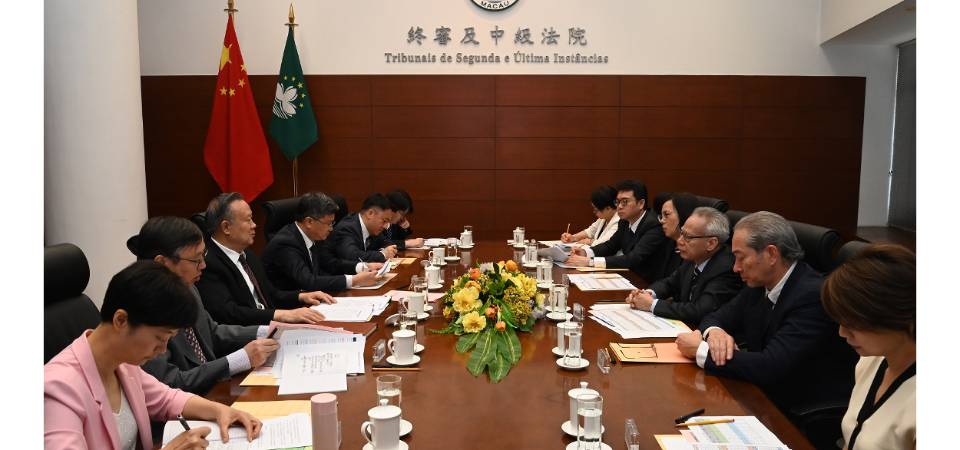 浙江省高级人民法院李占国院长率团访澳