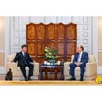 行政长官贺一诚与福建省委书记周祖翼会面