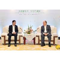 行政長官賀一誠與廣西壯族自治區主席藍天立會面