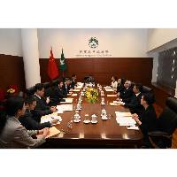 司法部部長賀榮一行訪問終審法院