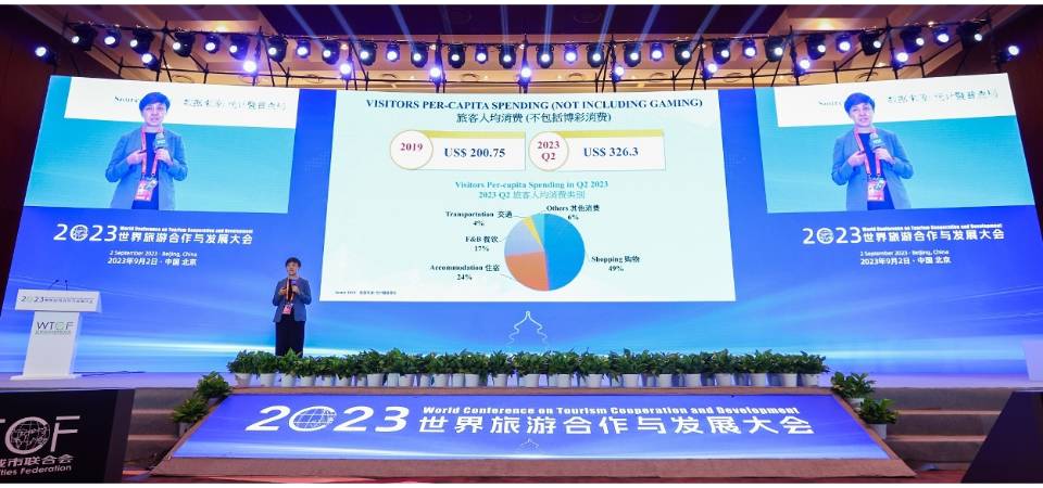 旅遊局赴北京出席“2023世界旅遊合作與發展大會”