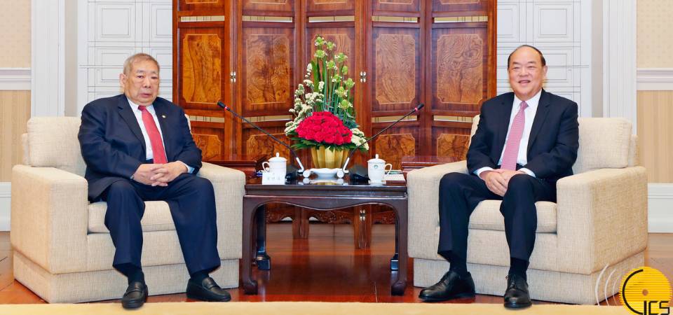 Chefe do Executivo recebe delegação de empresários chineses na China e no estrangeiro