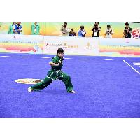 Os 12.º Jogos Tradicionais Nacionais das Minorias Étnicas da República Popular da China – Liao Chio Weng de Macau recebeu o prémio de terceira categoria em arte marcial de minorias étnicas