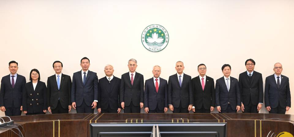 Primeira reunião do Conselho Executivo do VI Governo da RAEM