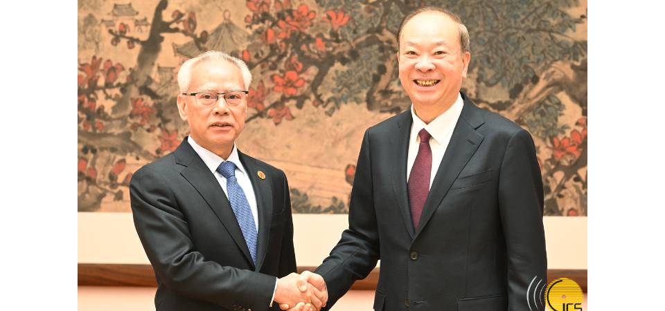 行政长官岑浩辉访穗与广东省委书记黄坤明会面