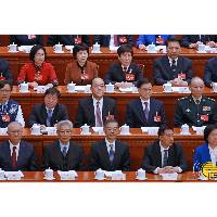 行政长官贺一诚在京列席全国人大会议开幕式