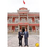 行政长官贺一诚与上海市市长龚正会面
