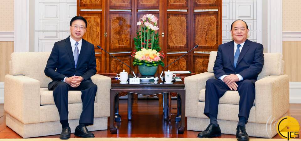 行政长官贺一诚与最高人民检察院副检察长童建明会面