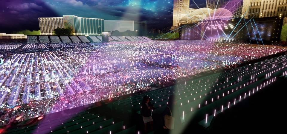 特區政府全力推進臨時“澳門戶外表演區”建設