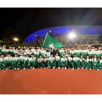 澳门体育代表团出席十五运会开幕式