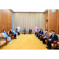 残特奥会组委会主任、中国残联主席程凯访澳