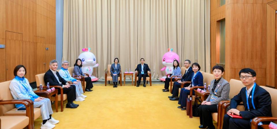 残特奥会组委会主任、中国残联主席程凯访澳