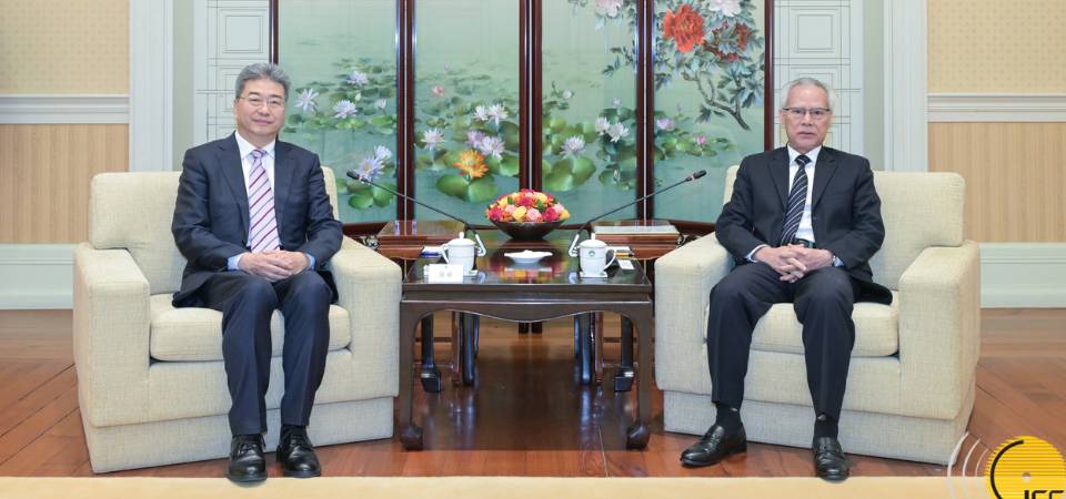 行政長官岑浩輝與國家教育部副部長吳岩會面