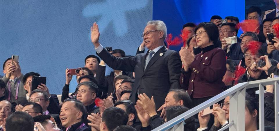 行政長官岑浩輝出席第九屆亞洲冬季運動會開幕式