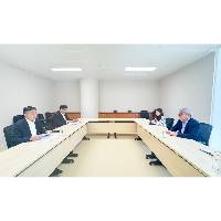十五運會及殘特奧會澳門賽區籌備辦公室主任潘永權會見廣東賽區執委會副主任、廣東省體育局局長崔劍