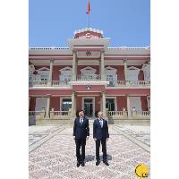 行政长官岑浩辉与广东省省长王伟中会面