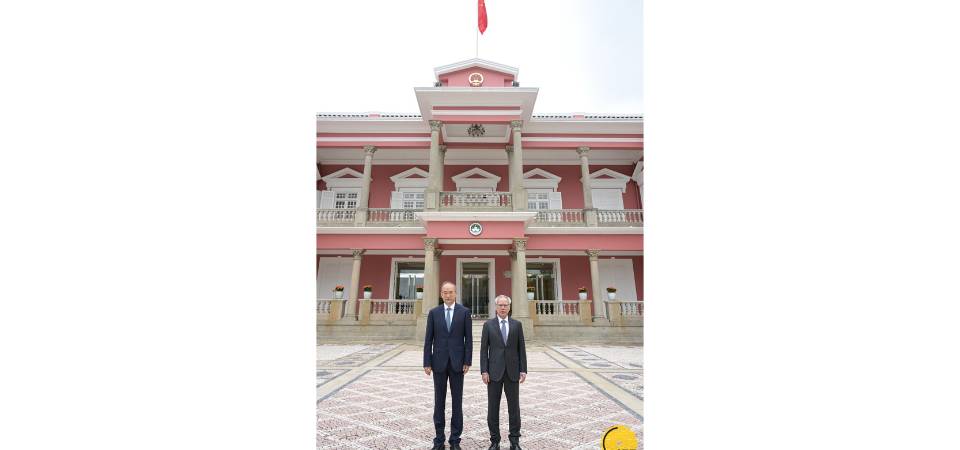 行政長官岑浩輝與吉林省委書記黃強會面