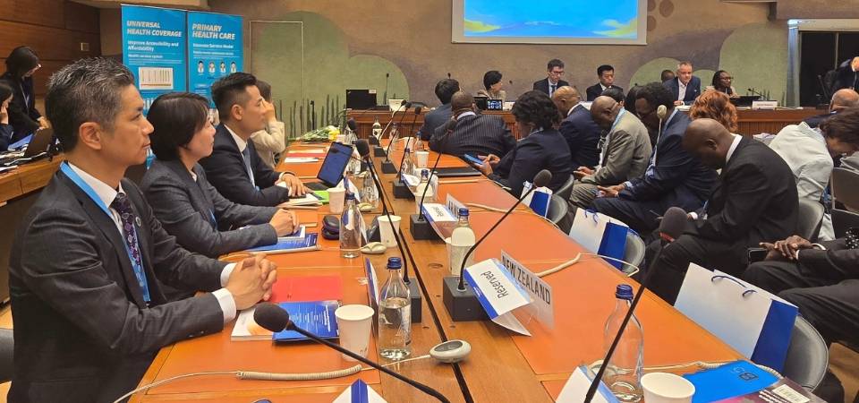 澳门特别行政区政府代表参加世卫大会多场主题边会及工作会议