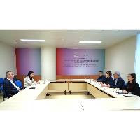 Encontro entre o Gabinete Preparatório para a Organização de Zona de Competição de Macau da 15.ª edição dos Jogos Nacionais o Chefe do Departamento de Desporto Colectivo da Administração Geral de Desporto do Estado