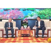 行政長官岑浩輝訪惠州晤市委書記劉吉