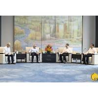 行政长官岑浩辉与上海市委书记陈吉宁、市长龚正会面