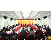 行政長官岑浩輝就制定明年施政方針聽取工商、金融界意見