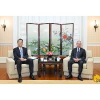 行政長官岑浩輝與國家教育部部長懷進鵬會面