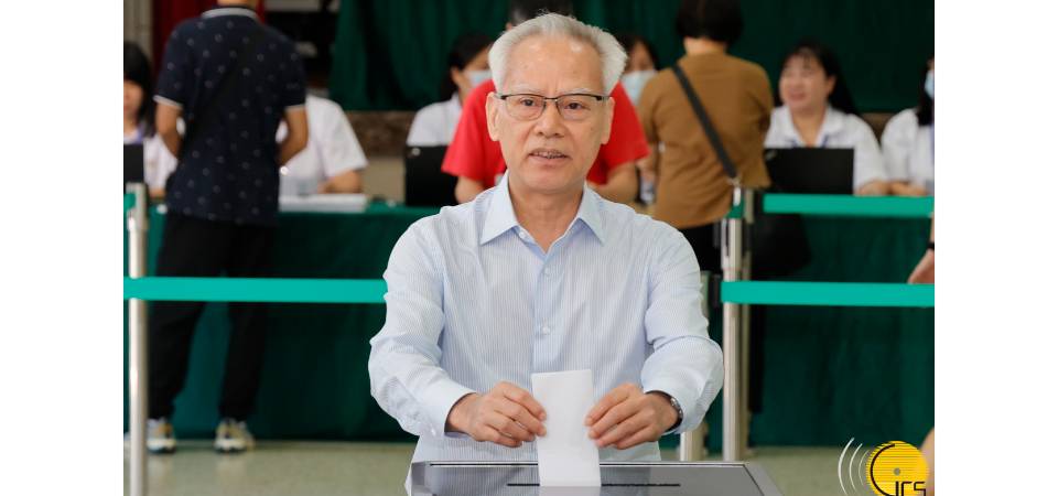 岑浩辉呼吁选民行使选举权 履行公民的权利和义务
