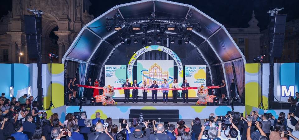Alargar fontes de visitantes internacionais: “Sentir Macau Roadshow em Lisboa” inaugurado solenemente