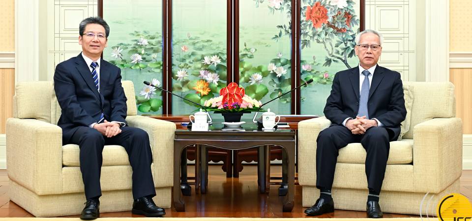 行政長官岑浩輝與中國科協黨組書記、副主席賀軍科會面