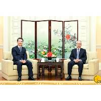 行政長官岑浩輝與中國科協黨組書記、副主席賀軍科會面