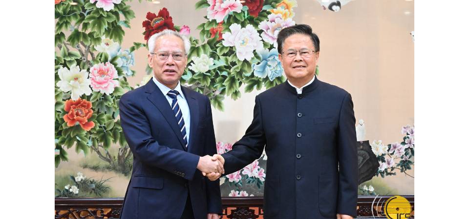 行政长官岑浩辉与国家发展和改革委员会主任郑栅洁会面